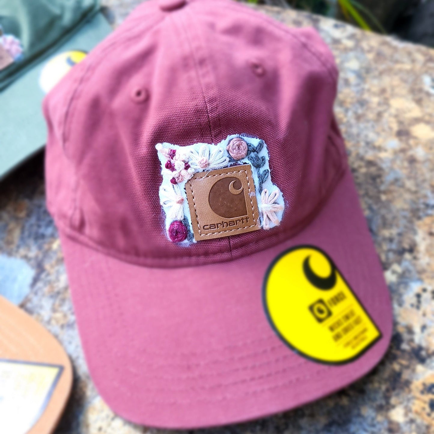 Hand Embroidered Carhartt Baseball Hat