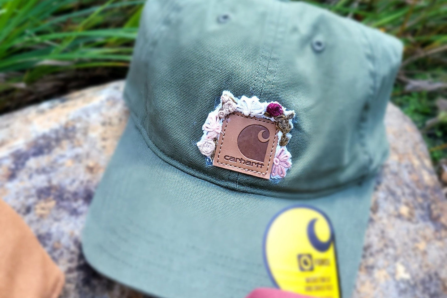 Hand Embroidered Carhartt Baseball Hat